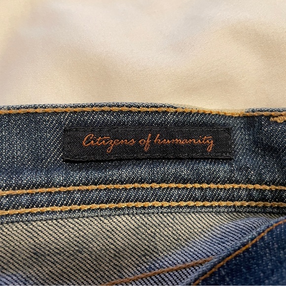 Citizens Of Humanity Blue Boot Cut Jeans - Picture 5 of 9